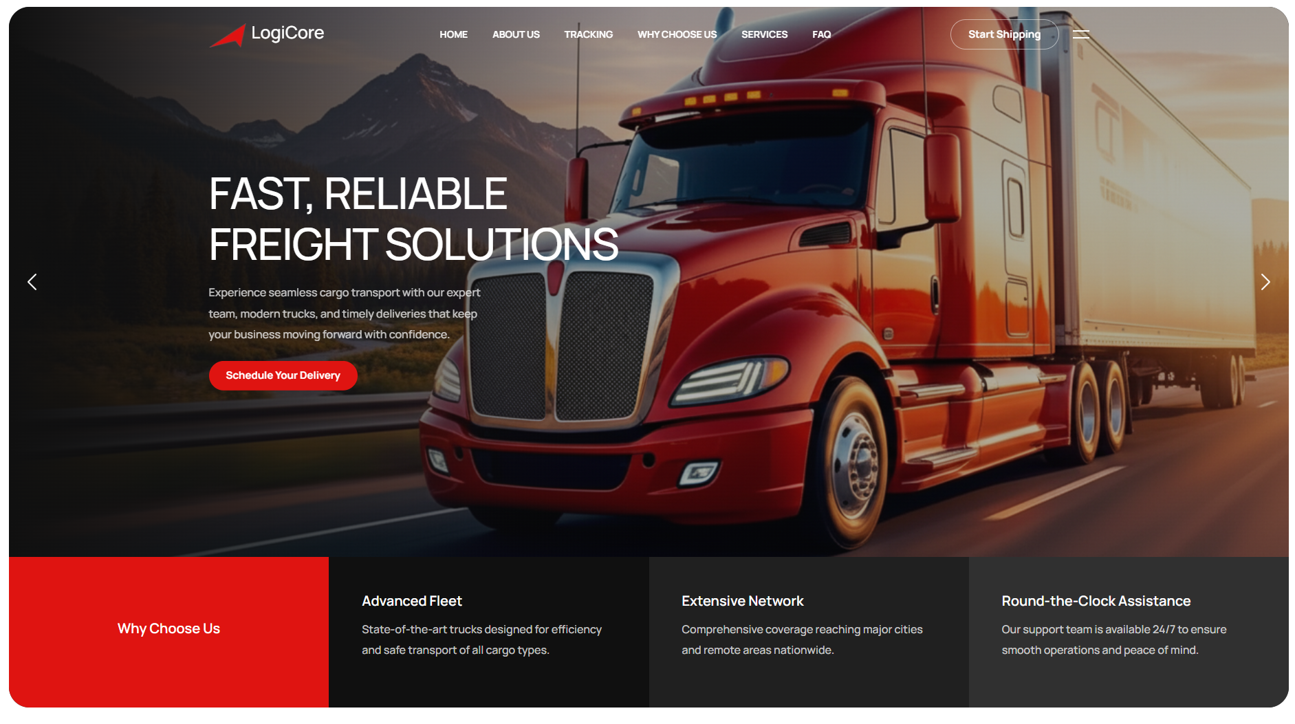 LogiCore Cargo Transporation